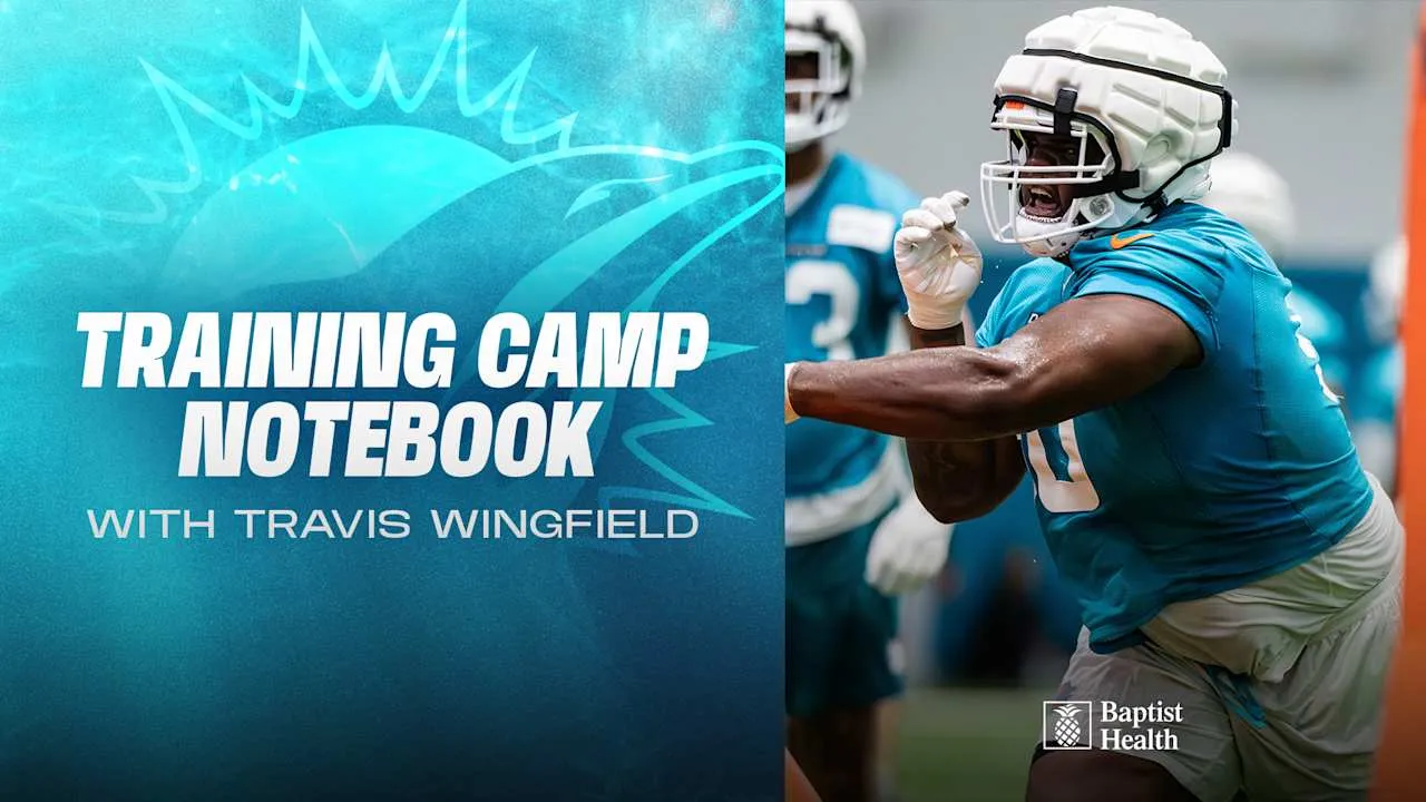 Latihan 3: Catatan Kamp Pelatihan Miami Dolphins 2025