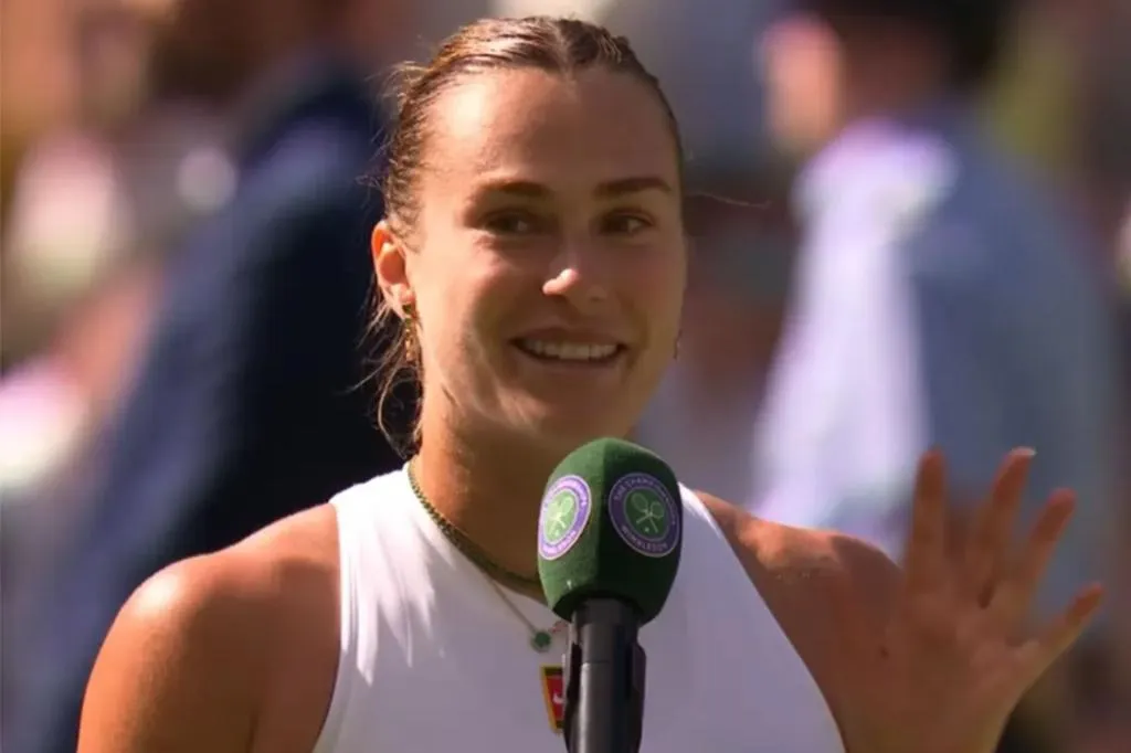 Aryna Sabalenka mengalami momen canggung Wimbledon dengan presenter TV: ‘Saya tidak mengatakan itu’